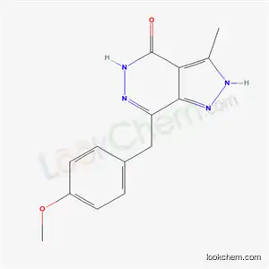 7-[(4-Methoxyphenyl)methyl]-3-methyl-2,5-dihydropyrazolo[3,4-d]pyridazin-4-one