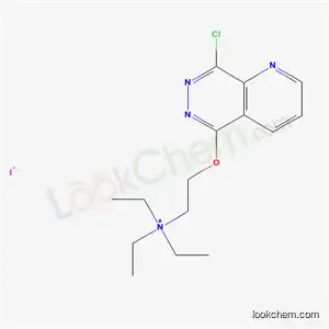 Molecular Structure of 86327-99-3 (2-[(8-chloropyrido[2,3-d]pyridazin-5-yl)oxy]-N,N,N-triethylethanaminium iodide)
