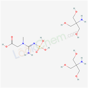 2-amino-2-(hydroxymethyl)propane-1,3-diol,2-[methyl-[(E)-N'-phosphonocarbamimidoyl]amino]acetic acid