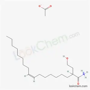 Molecular Structure of 99948-82-0 ((2-hydroxyethyl)oleoylammonium acetate)