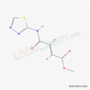 4-Oxo-4-((1,3,4-thiadiazol-2-yl)amino)-2-butenoic acid methyl ester