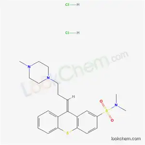 Molecular Structure of 58513-59-0 (THIOTHIXENE HYDROCHLORIDE)
