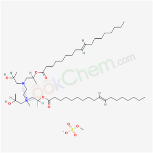 (2-(Bis(2-hydroxypropyl)amino)ethyl)bis(2-hydroxypropyl)(methyl)ammonium methyl sulphate, dioleate (ester)(65059-61-2)