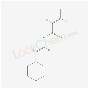 2-Butenoic acid, 2-cyclohexylethenyl ester