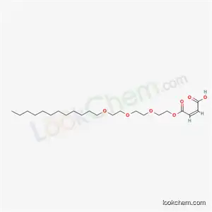 Molecular Structure of 68527-33-3 (2-Butenedioic acid(2Z)-, mono[2-[2-[2-(C12-14-alkyloxy)ethoxy]ethoxy]ethyl] esters)