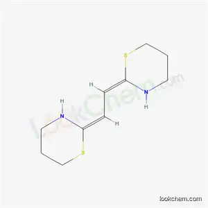 Molecular Structure of 97190-75-5 ((2E)-2-[(2E)-2-(1,3-thiazinan-2-ylidene)ethylidene]-1,3-thiazinane)