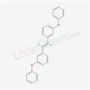 Molecular Structure of 110457-96-0 (1-phenoxy-3-[(E)-2-(3-phenoxyphenyl)ethenyl]benzene)