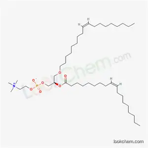 Molecular Structure of 84366-69-8 ((2R)-2-[(9Z)-octadec-9-enoyloxy]-3-[(9Z)-octadec-9-en-1-yloxy]propyl 2-(trimethylammonio)ethyl phosphate)