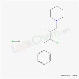 1-(3-Chloro-4-(p-tolyl)-2-butenyl)piperidine hydrochloride