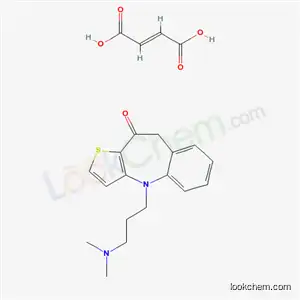 10-Oxo-4-(gamma-dimethylaminopropyl)-9,10-dihydro-(4H)-thieno-(3,2-b)(f)-benzazepine fumarate