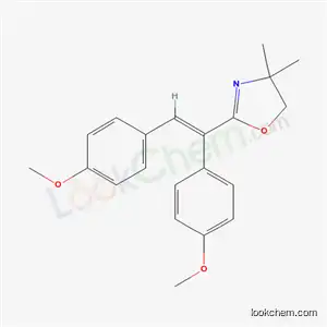 2-(1,2-Bis(4-methoxyphenyl)ethenyl)-4,4-dimethyl-2-oxazoline