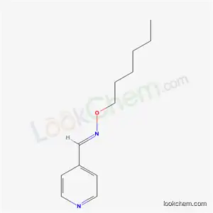 4-Pyridinecarboxaldehyde, O-hexyloxime