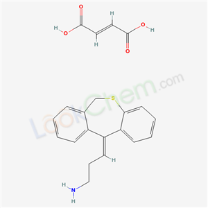 trans-11-(3-Aminopropylidene)-6,11-dihydrodibenzo(b,e)thiepin maleate