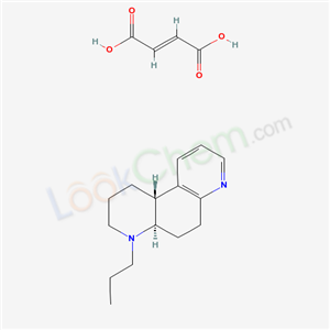 4,7-Phenanthroline, 1,2,3,4,4a,5,6,10b-octahydro-4-propyl-, maleate, trans-