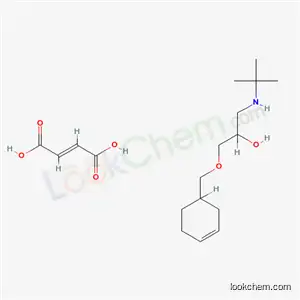 1-t-Butylamino-3-(3-cyclohexen-1-ylmethoxy)-2-propanol maleate