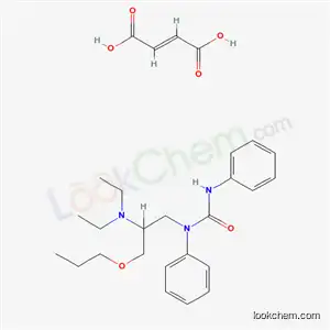 Molecular Structure of 86398-73-4 (1-[2-(diethylamino)-3-propoxypropyl]-1,3-diphenylurea (2E)-but-2-enedioate)