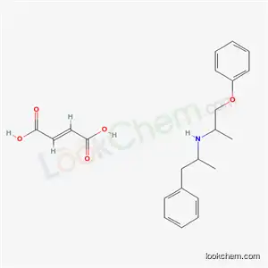 Molecular Structure of 1590-35-8 ((alpha-methylphenethyl)(1-methyl-2-phenoxyethyl)ammonium hydrogen fumarate)