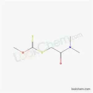 Molecular Structure of 3239-19-8 (S-[2-(dimethylamino)-2-oxoethyl] O-methyl dithiocarbonate)