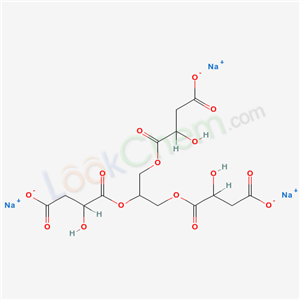 trisodium 4-[2,3-bis[(3-carboxylato-2-hydroxy-propanoyl)oxy]propoxy]-3-hydroxy-4-oxo-butanoate