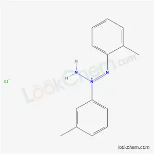 Molecular Structure of 4335-70-0 (4-[(m-tolyl)azo]-m-toluidinium chloride)