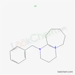Molecular Structure of 49663-94-7 (1-Benzyl-2,3,4,6,7,8,9,10-octahydropyrimido(1,2-a)azepinium chloride)