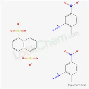 Molecular Structure of 49735-69-5 (2-methyl-5-nitrobenzenediazonium naphthalene-1,5-disulphonate (1:1))