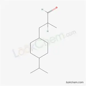 Molecular Structure of 51367-69-2 (4-Isopropyl-alpha-methylcyclohexanepropionaldehyde)