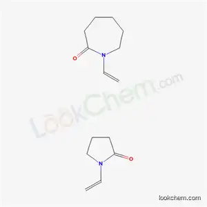 Molecular Structure of 51987-20-3 (1-ethenylazepan-2-one - 1-ethenylpyrrolidin-2-one (1:1))