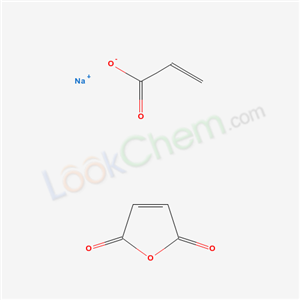 sodium; furan-2,5-dione; prop-2-enoate