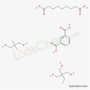 Molecular Structure of 52453-41-5 (Isophthalic acid, neopentyl glycol, trimethylolpropane, azelaic acid polymer)