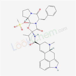 5alpha-Benzyl-12-hydroxy-2-isopropylergotaman-3,6,18-trione methanesulphonate