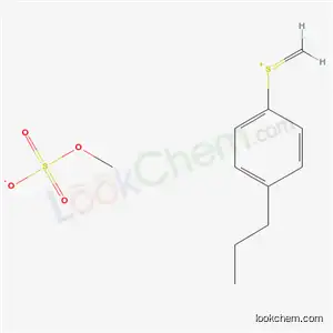 Methylidene-(4-propylphenyl)sulfanium;methyl sulfate