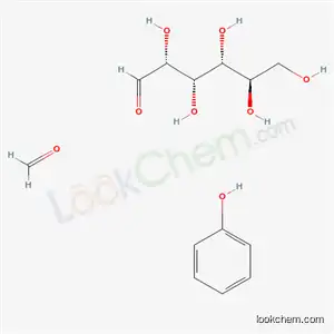 Molecular Structure of 62057-26-5 (formaldehyde; (2R,3S,4R,5R)-2,3,4,5,6-pentahydroxyhexanal; phenol)