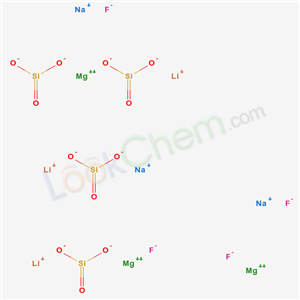 Lithium magnesium sodium fluoride silicate(64060-48-6)