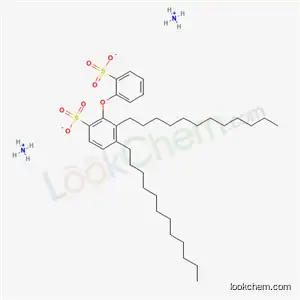 Benzenesulfonic acid, phenoxy-, monosulfo didodecyl deriv., diammonium salt