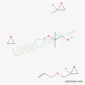 Molecular Structure of 68334-83-8 (Propylene glycol, propylene oxide, ethylene oxide, allyl glycidyl ether polymer)