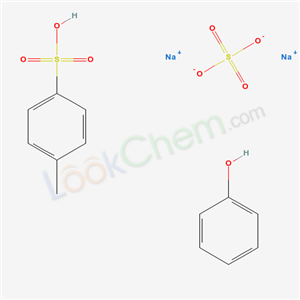 Benzenesulfonic acid, 4-methyl-, reaction products with phenol andsulfuric acid, sodium salts