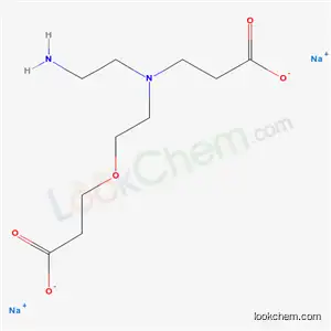 Molecular Structure of 68411-57-4 (beta-Alanine, N-(2-aminoethyl)-N-[2-(2-carboxyethoxy)ethyl]-, N-coco acyl derivs., disodium salts)