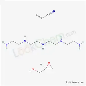 Molecular Structure of 68412-46-4 (Acrylonitrile, glycidol, tetraethylenepentamine reaction product)
