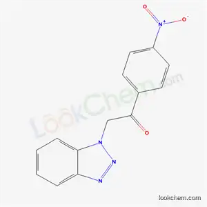 Molecular Structure of 5272-13-9 (2-(1H-benzotriazol-1-yl)-1-(4-nitrophenyl)ethanone)