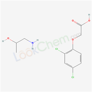 1-aminopropan-2-ol; 2-(2,4-dichlorophenoxy)acetic acid