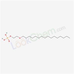 Poly(oxy-1,2-ethanediyl), .alpha.-hexadecyl-.omega.-hydroxy-, phosphate