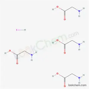 Molecular Structure of 7097-60-1 (Tetraglycine hydroperiodide)