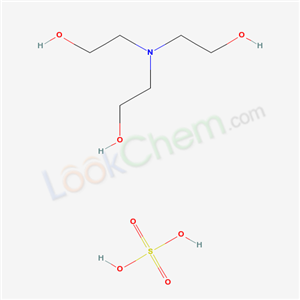 Sulfuric acid, mono-C8-1O-alkyl esters, compds. with triethanolamine