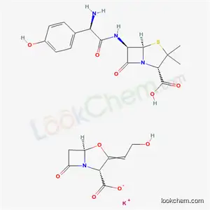 Molecular Structure of 74469-00-4 (Amoxicillin-Potassium Clavulanate Combination)