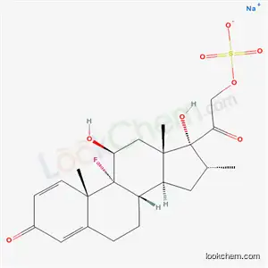 Molecular Structure of 466-11-5 (dexamethasone 21-(sodium sulphate))