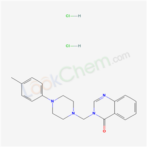 3-[[4-(4-methylphenyl)piperazin-1-yl]methyl]quinazolin-4-onedihydrochloride