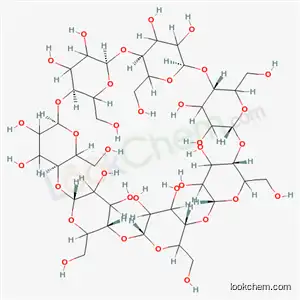 Molecular Structure of 79647-56-6 ((1S,3R,6S,8R,11S,13R,16S,18R,21S,23R,26S,28R,31S,33R)-5,10,15,20,25,30,35-heptakis(hydroxymethyl)-2,4,7,9,12,14,17,19,22,24,27,29,32,34-tetradecaoxaoctacyclo[31.2.2.2~3,6~.2~8,11~.2~13,16~.2~18,21~.2~23,26~.2~28,31~]nonatetracontane-36,37,38,39,40,41,42,4)