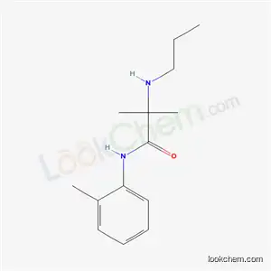 Molecular Structure of 6205-09-0 (2-Methyl-2-(propylamino)-o-propionotoluidide)