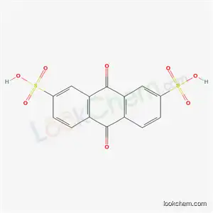 Molecular Structure of 53123-81-2 (9,10-Dihydro-9,10-dioxoanthracenedisulphonic acid)